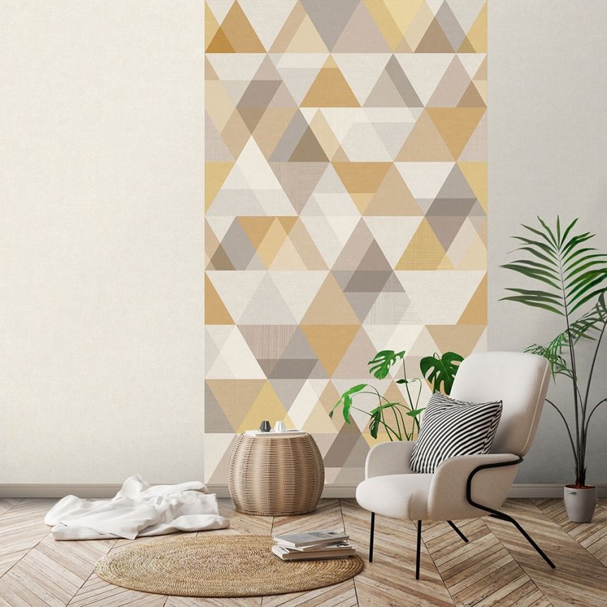 Geometrische Fotoapete Dreiecke IW2401, 159x280cm, Inspiration Wall, Murals, Grandeco