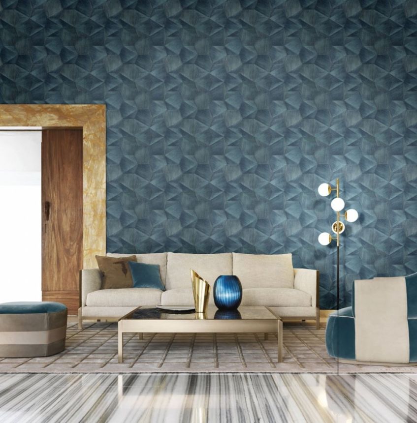 Geometric patterns - Luxury non-woven wallpaper with a vinyl surface Z21852, Trussardi 5, Zambaiti Parati