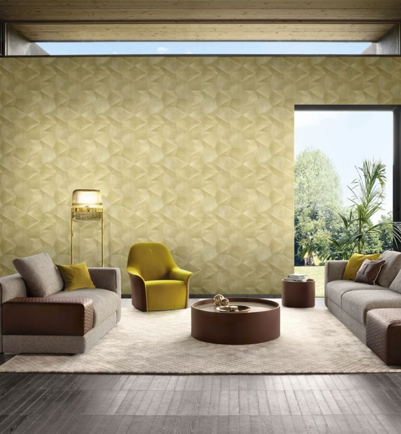 Geometric patterns - Luxury non-woven wallpapers with a vinyl surface Z21849, Trussardi 5, Zambaiti Parati