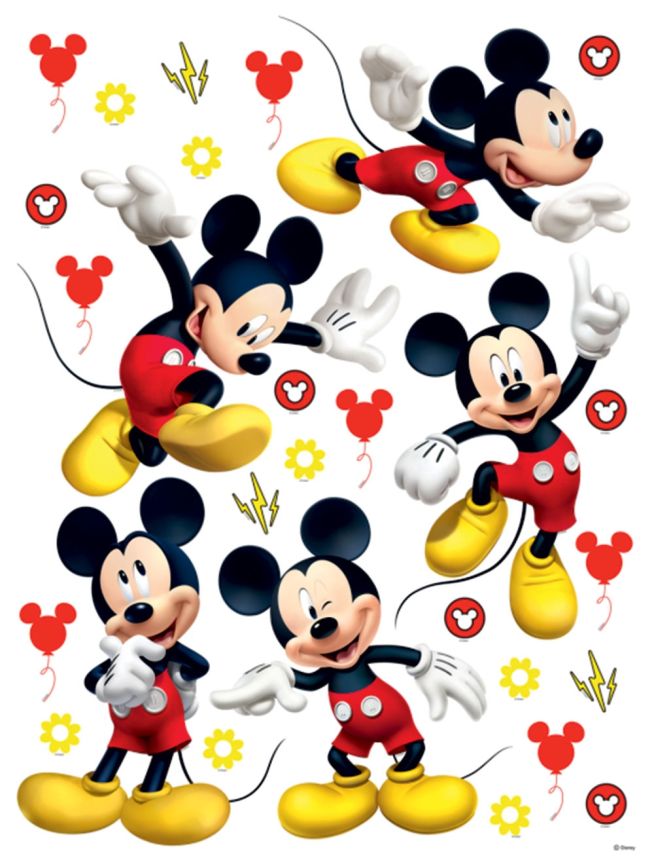 Wandtattoo für Kinder DK 2311, Disney, Mickey, AG Design