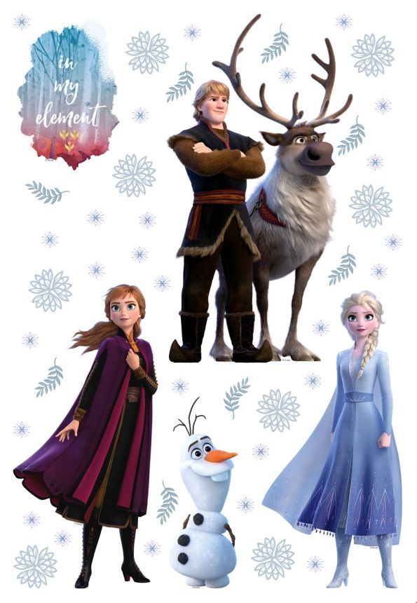 Wandtattoo für Kinder Königreich des Eises DK 2316, Disney, Frozen II, AG Design