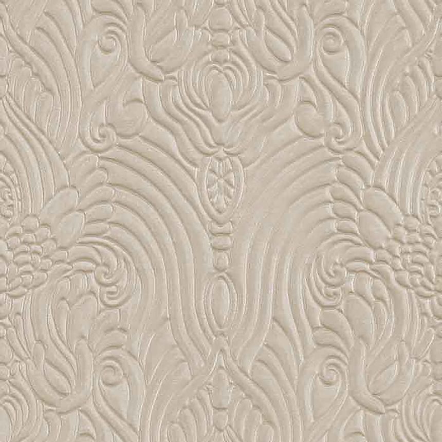 Luxury non-woven wallpaper with a vinyl surface Z21802, design Ornaments, Trussardi 5, Zambaiti Parati