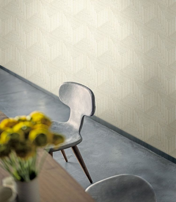 Geometric luxury non-woven wallpaper with a vinyl surface, Z44860, Automobili Lamborghini, Zambaiti Parati