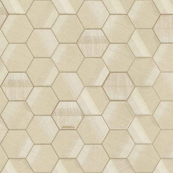 Luxury non-woven wallpaper with a vinyl surface, Z44805, Geometric pattern, Hexagons, Automobili Lamborghini, Zambaiti Parati