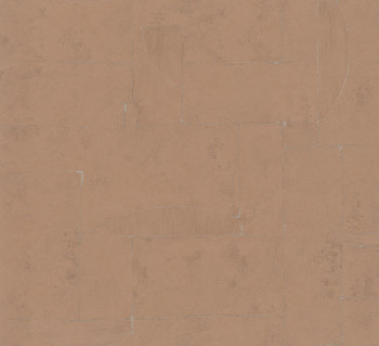 Orange Tapete, geometrisches Muster 33728, Papis Loveday, Marburg