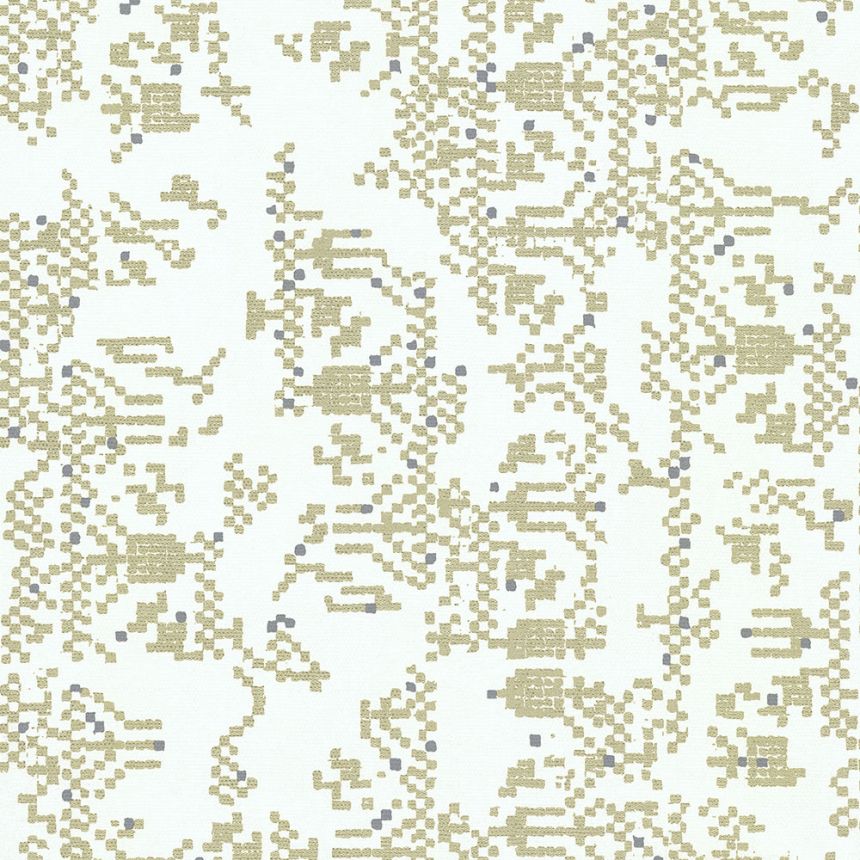 Goldene geometrische Tapete UC51003, Unconventional 2, Emiliana Parati 