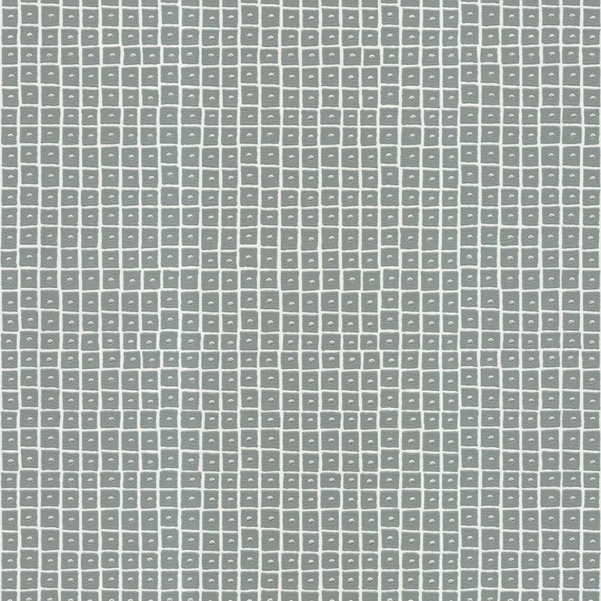 Geometrische Tapete in Grau und Silber UC51012, Unconventional 2, Emiliana Parati 