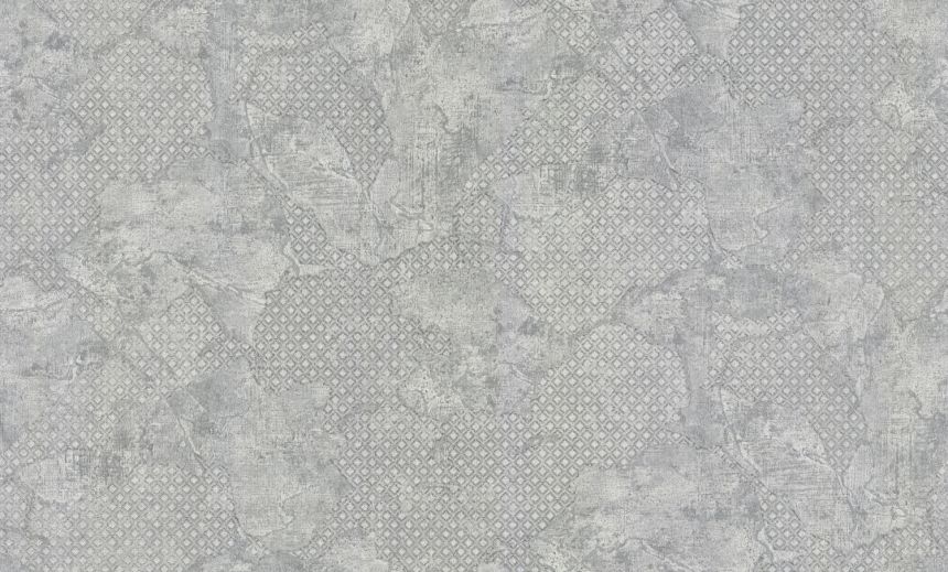 Luxuriöse grau-silberne Vliestapete, GF62053, Gianfranco Ferre´Home N.3, Emiliana Parati