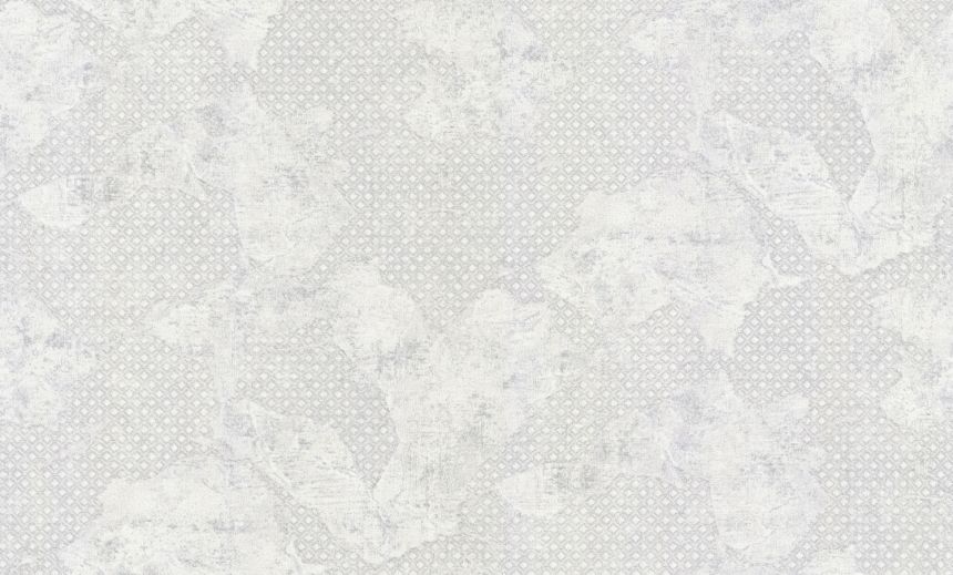 Luxuriöse weiß-silberne Vliestapete, GF62055, Gianfranco Ferre´Home N.3, Emiliana Parati