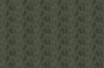Luxuriöse grüne geometrische Vliestapete, GF62097, Gianfranco Ferre´Home N.3, Emiliana Parati