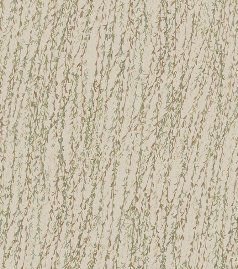 Luxustapete mit Zweigen und Blättern, TP422502, Tapestry, Design ID
