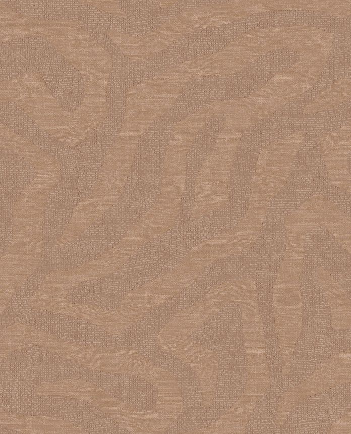 Braune Tapete mit Wellen, 324003, Embrace, Eijffinger