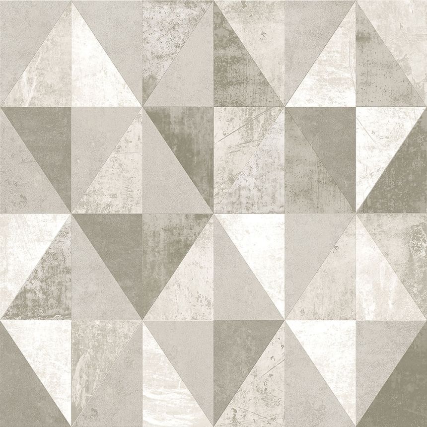 Luxuriöse geometrische Tapete EE22567, Concrete Squares, Essentials, Decoprint