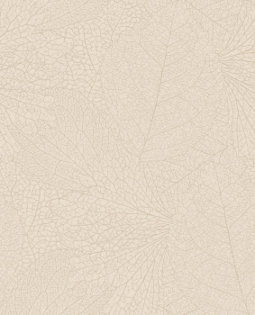 Weiße Tapete mit metallischen Blättern, 324040, Embrace, Eijffinger