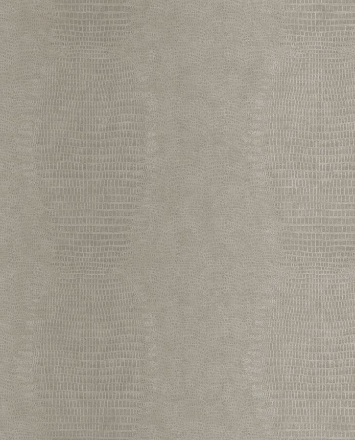 Grau-beige Vliestapete, Nachahmung von Tierhaut, 333235, Unify, Eijffinger