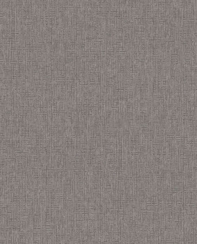 Grau-silberne Tapete mit geometrischem Muster, 333301, Unify, Eijffinger