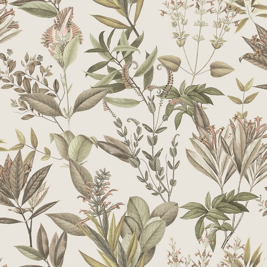 Luxury non-woven wallpaper Flowers BL22740, Summer Flower, Blooming, Decoprint