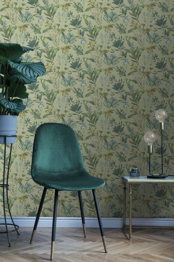 Luxury non-woven wallpaper Flowers BL22740, Summer Flower, Blooming, Decoprint