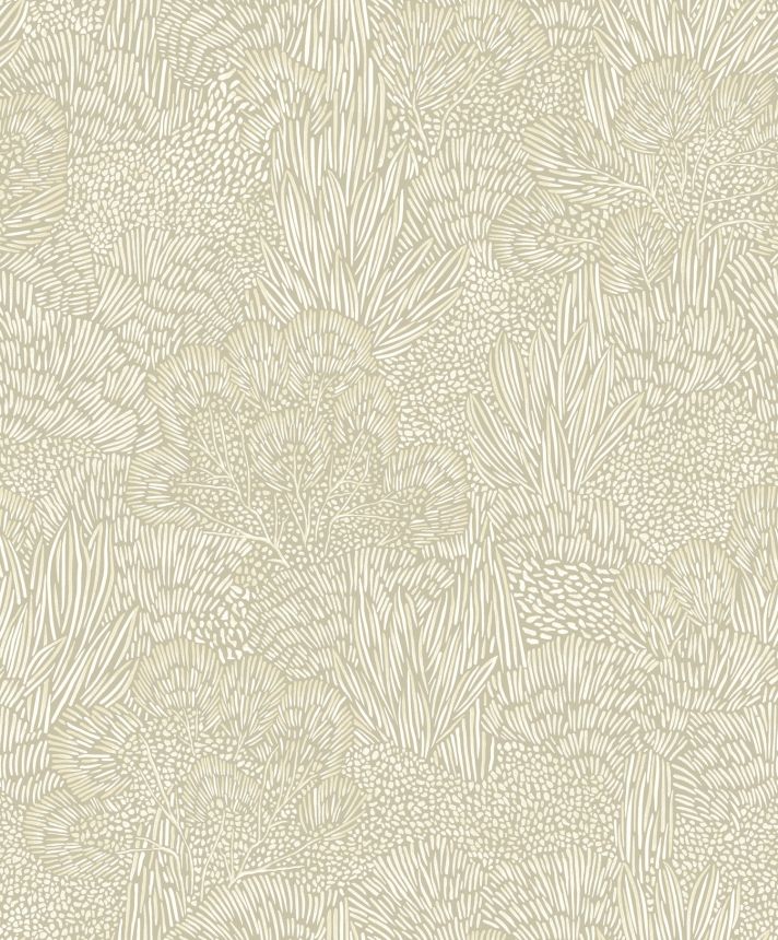 Grau-beige Tapete, Zweige, Bäume, BA26060, Brazil, Decoprint