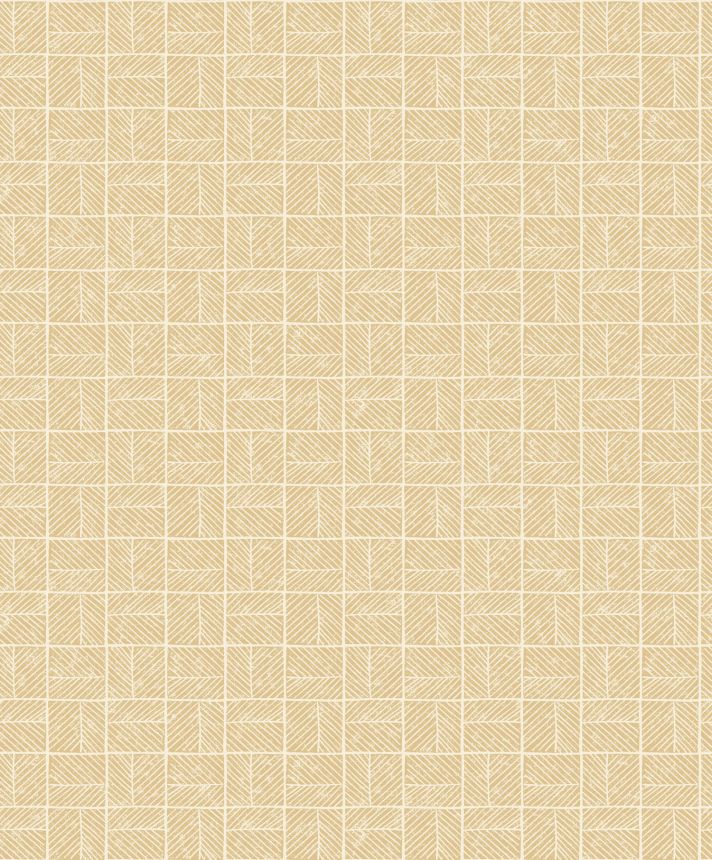 Beige Tapete mit geometrischen Mustern, BA26081, Brazil, Decoprint