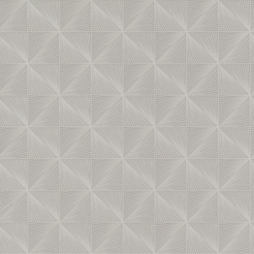 Graue geometrische Tapete, CU3304, Cumaru, Grandeco