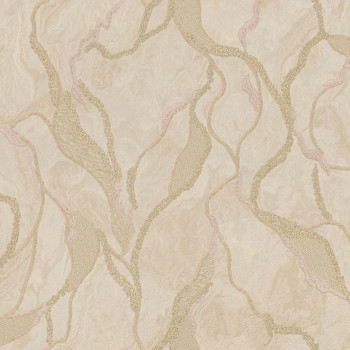 Luxuriöse goldbeige Stucktapete, M69906, Splendor, Zambaiti Parati