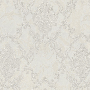 Luxuriöse cremefarbene Barocktapete, M69910, Splendor, Zambaiti Parati