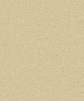 Gelb-beige Tapete, Stoffimitat, AT1015, Atmosphere, Grandeco