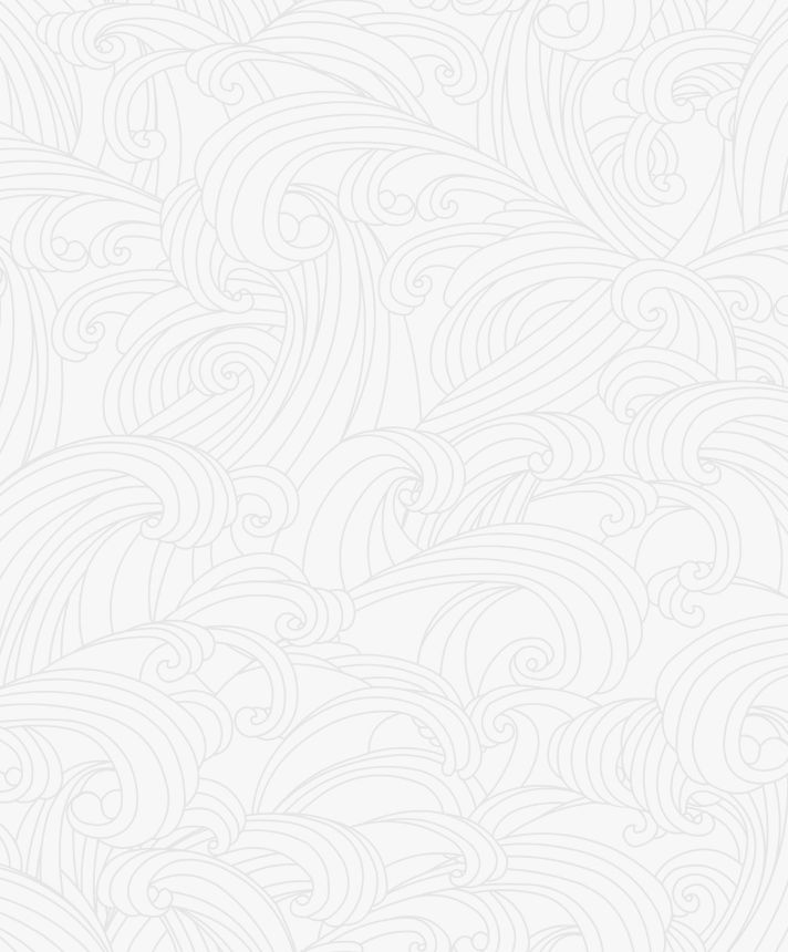 Weiße Tapete, Meereswellen, M62900, Elegance, Ugepa