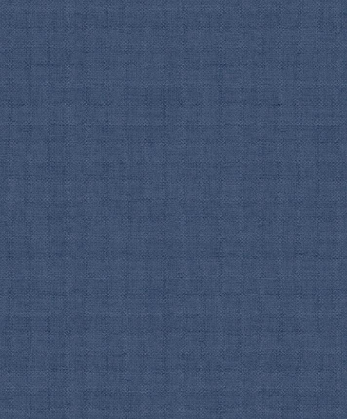 Einfarbige Tapete – Imitation von blauem Stoff, M55111 - Structures, Ugépa