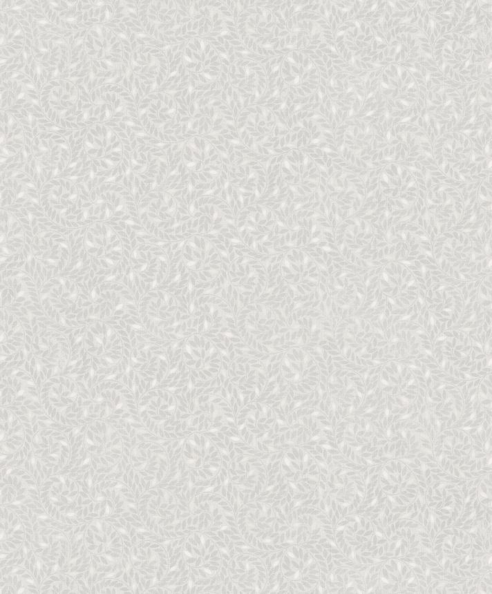 Grau-weiße Tapete mit Zweigen, M67400, Botanique, Ugepa