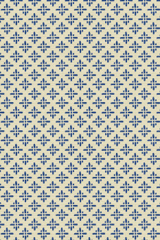 Blau-beige geometrische Tapete, 118579, Joules, Graham&Brown