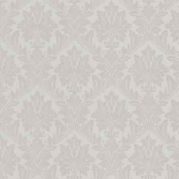 Grau-beige Barocktapete, TI3210, Time 2025, Grandeco