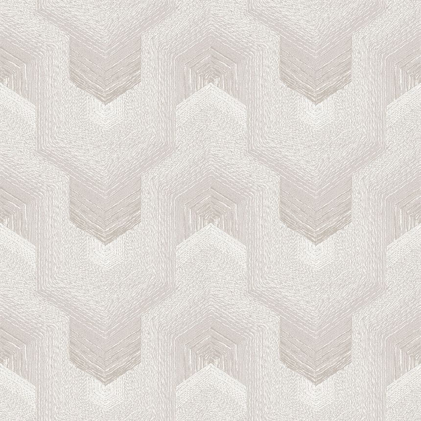 Luxuriöse geometrische Tapete, TP422911, Exclusive Threads, Design ID