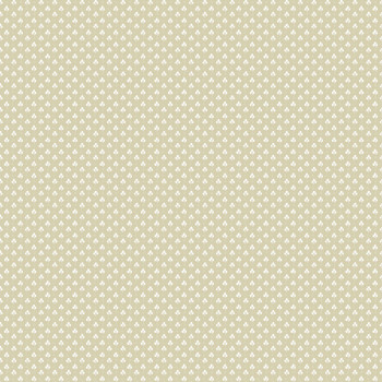 Ockerfarbene Vliestapete mit weißen Blättern, 12362, Fiori Country, Parato