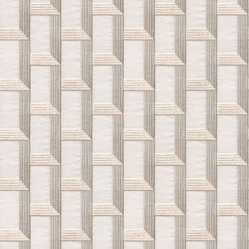 Geometric 3D non-woven wallpaper with a vinyl surface DE120072, Wallstitch, Design ID