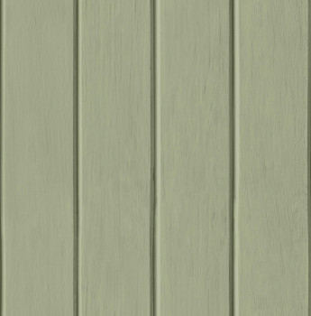 Grüne Tapete, Imitation von Holzbrettern, 14875, Happy, Parato