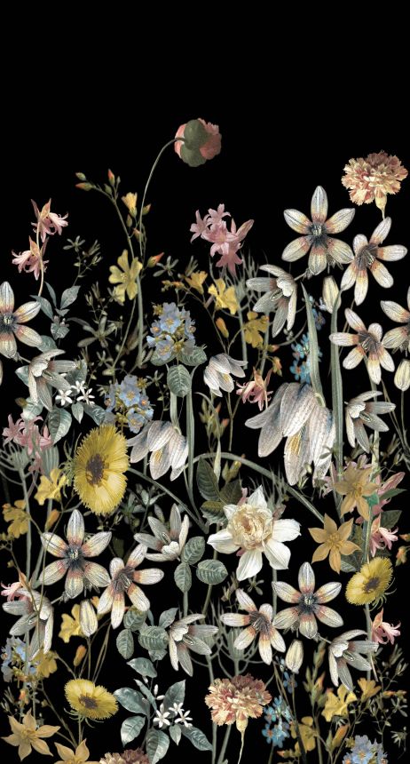 Fototapete, Blumen, 159216, Vintage Flowers, Esta Home