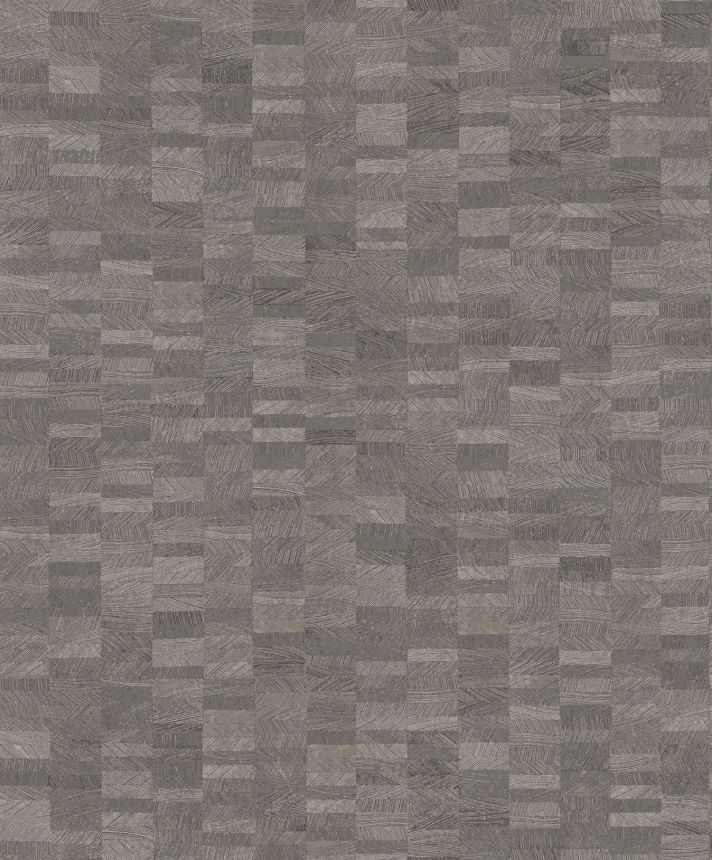 Grau-beige geometrische Tapete, SPI204, Spirit of Nature, Khroma by Masureel