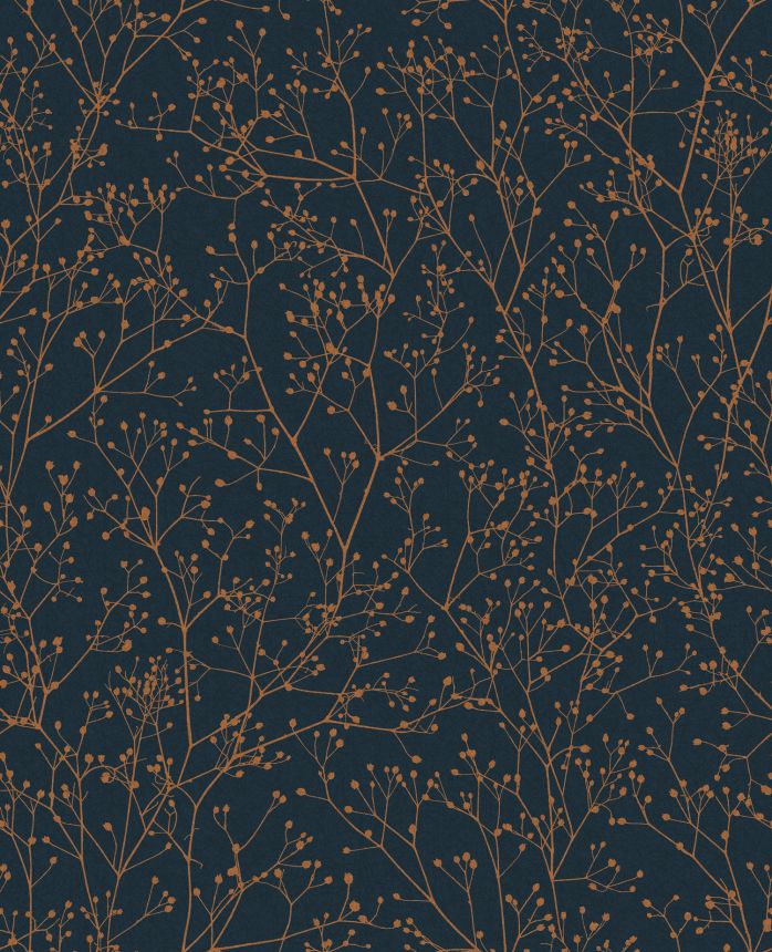 Blaue Tapete, Blumen, 120381, Wiltshire Meadow, Clarissa Hulse