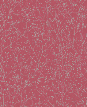 Rosa und silberne Tapete, Blumen, 120398, Wiltshire Meadow, Clarissa Hulse