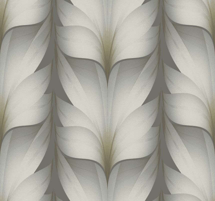 Graue geometrische Vliestapete, EV3953, Candice Olson Casual Elegance, York