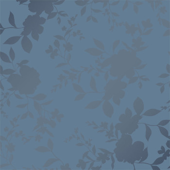 Blaue florale Vliestapete, 118484, Laura Ashley 3