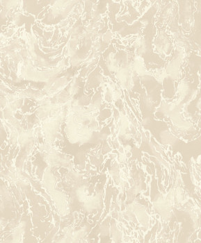 Metallisch cremefarbene Luxustapete mit rauer Textur, 57306, Aurum II, Limonta