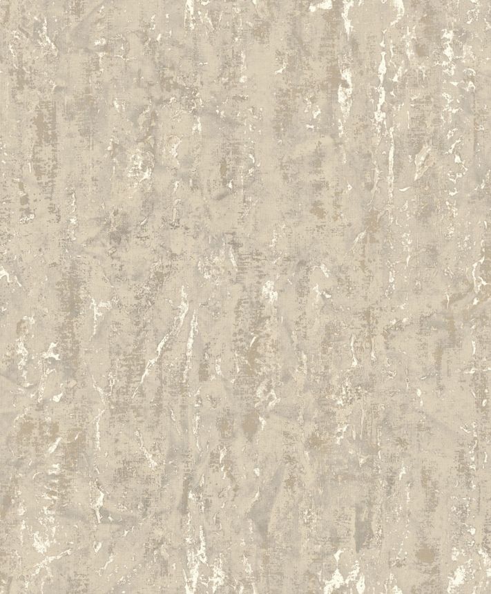 Luxuriöse beige-graue strukturierte Vliestapete, 57623, Aurum II, Limonta