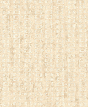 Beige Luxustapete mit geometrischen Mustern, 58721, Aurum II, Limonta