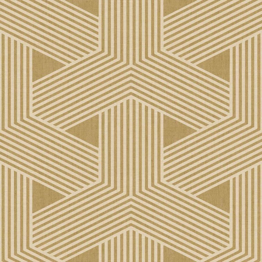 Beige Vliestapete, geometrisches Muster, 30132, Energie, Cristiana Masi by Parato