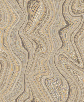 Vliestapete, Linien,  grau-beige, SO27052, Soleado, Decoprint