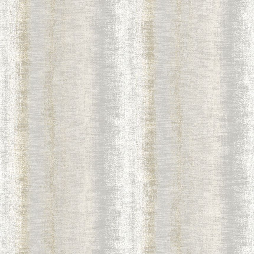 Grau-beige Vliestapete, Streifen, RE25140, Reflect, Decoprint