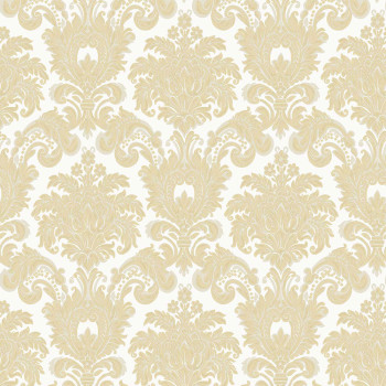 Goldbeige Barocktapete, 33322, Tradizioni, Cristiana Masi by Parato